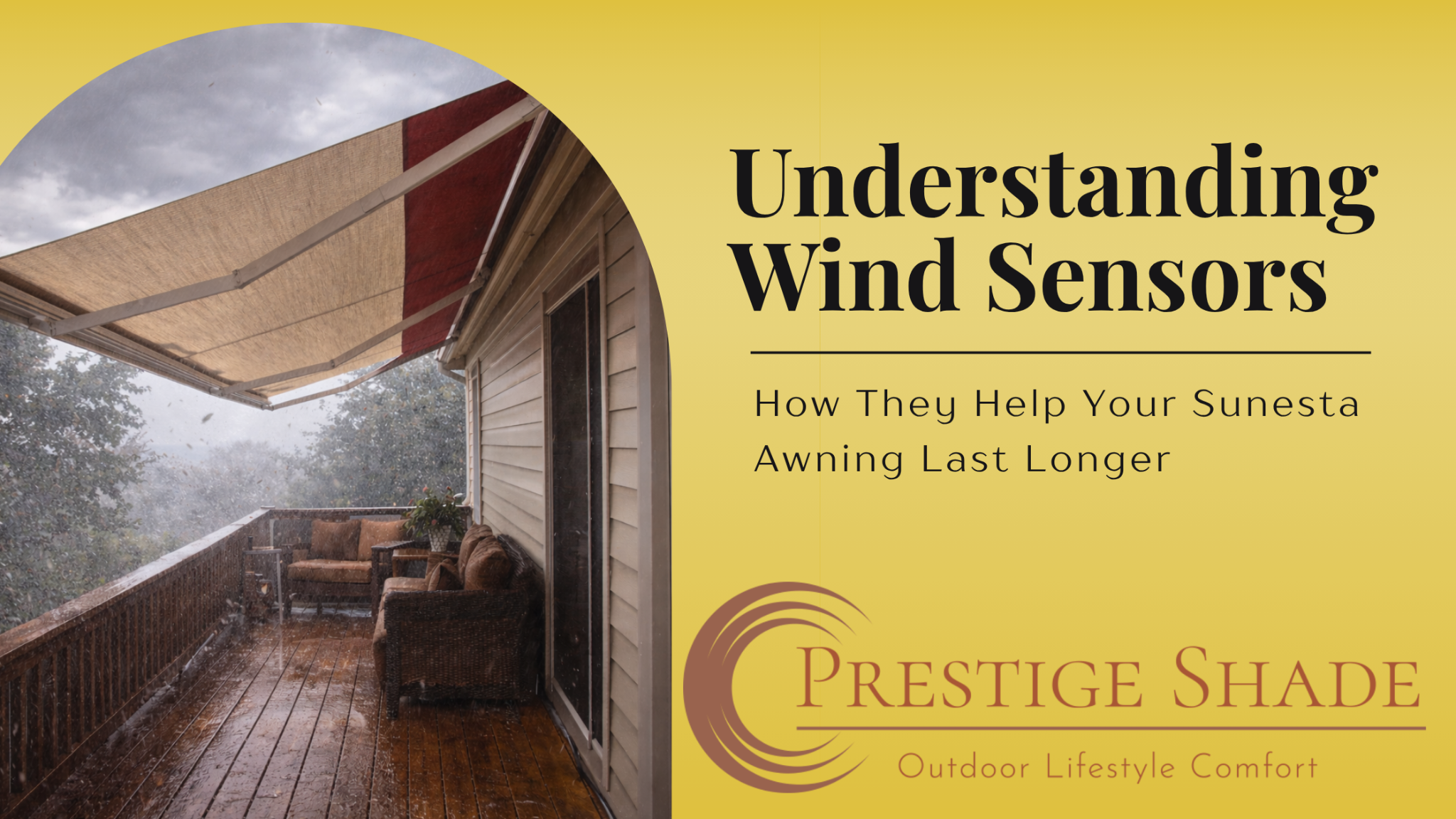 Understanding Wind Sensors: How They Can Help Your Sunesta Awning Last Longer